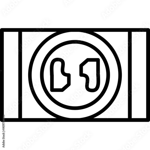 Stance Icon Vector Element