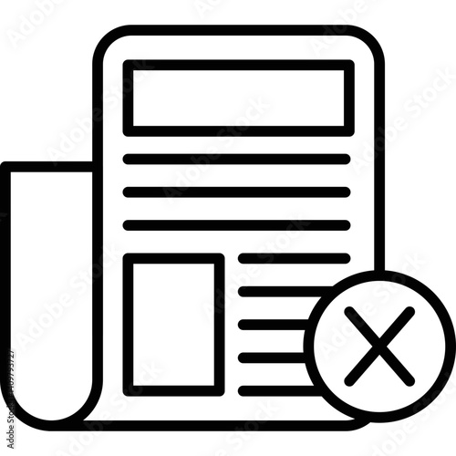 News Icon Vector Element