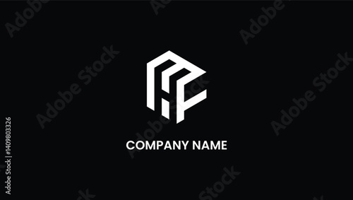H+E+F letter logo design