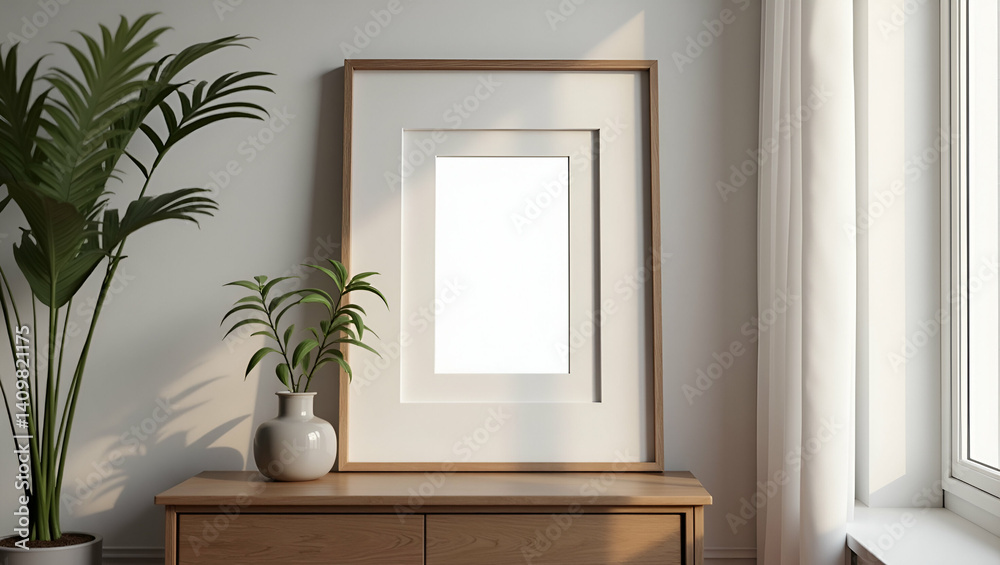 Elegant photo stock visuals displaying photo frame mockup design with refined layout and contemporary styling ideal for upscale interior d?cor and artistic displays in Photo Stock Concept and empty Elegant photo stock visuals displaying photo frame mockup design with refined layout and contemporary styling ideal for upscale interior d?cor and artistic displays in Photo Stock Concept and empty