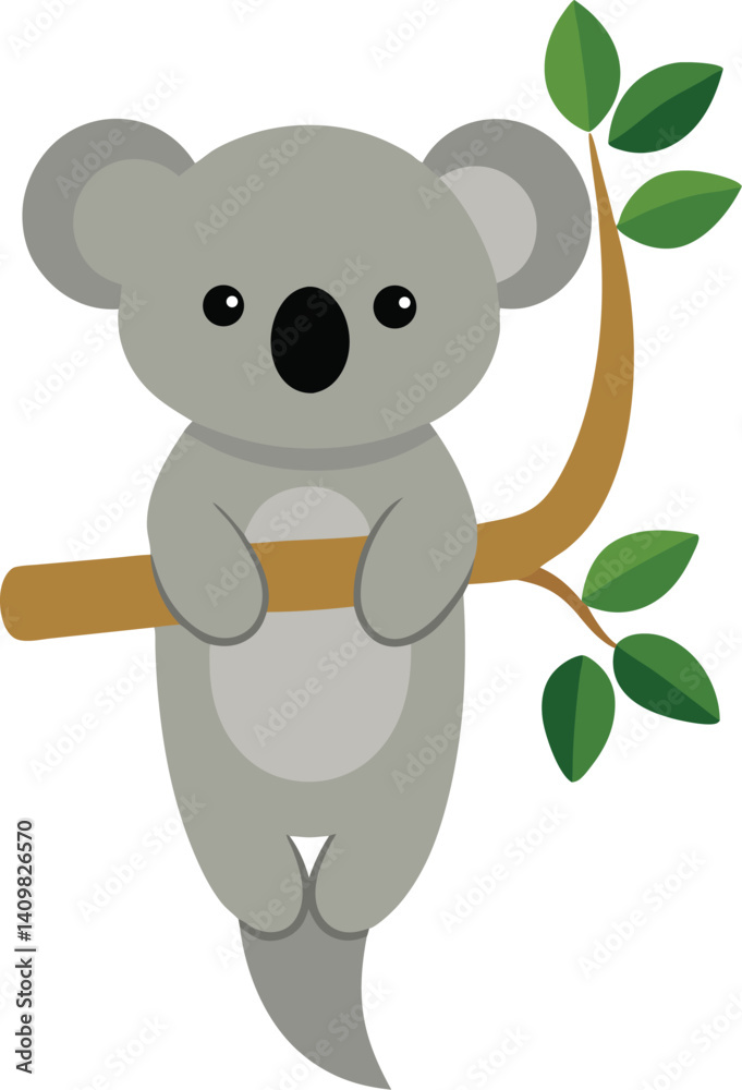 Fototapeta premium bear cub and tree