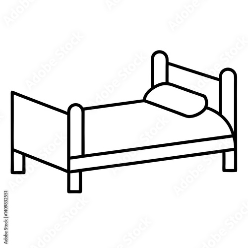 Beds Vector Icon



