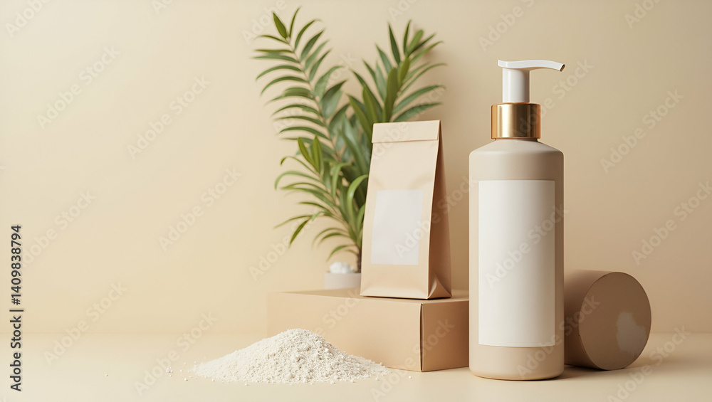 Eco-Friendly Packaging Mockup: Sustainable Materials & Minimalist Design for Responsible Branding - Perfect for Eco-Conscious Products Eco-Friendly Packaging Mockup: Sustainable Materials & Minimalist Design for Responsible Branding - Perfect for Eco-Conscious Products