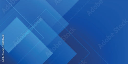 Abstract blue background. Geometric triangle background.