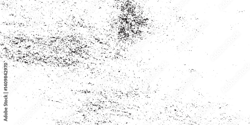 Obraz premium Distressed overlay texture for your design, scratched grunge urban different distressed black grain texture. Distress overlay vector textures