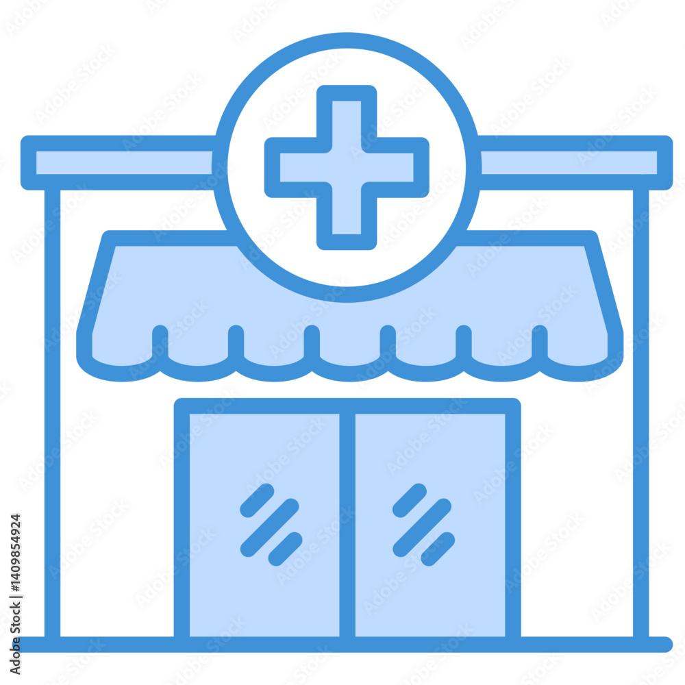 Obraz premium Clinic Icon