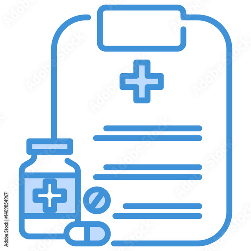 Medical Prescription Icon