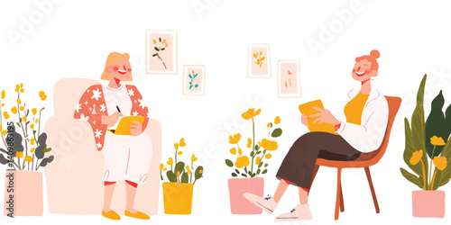 A vibrant scene unfolds as a young woman, enveloped in a cozy atmosphere, creates content in her home studio, a camera captures every moment of her creative process.