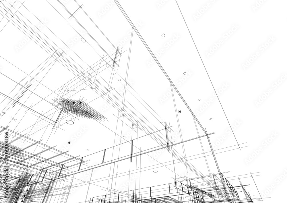 Obraz premium abstract architectural background