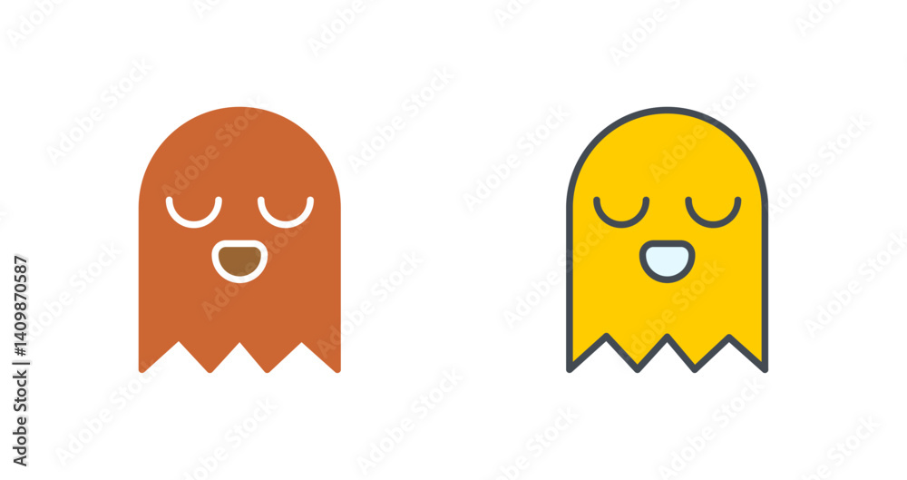 Obraz premium Ghost Icon Design