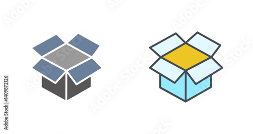 Unwrapping Gift Icon Design