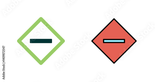 Minus Sign Icon Design