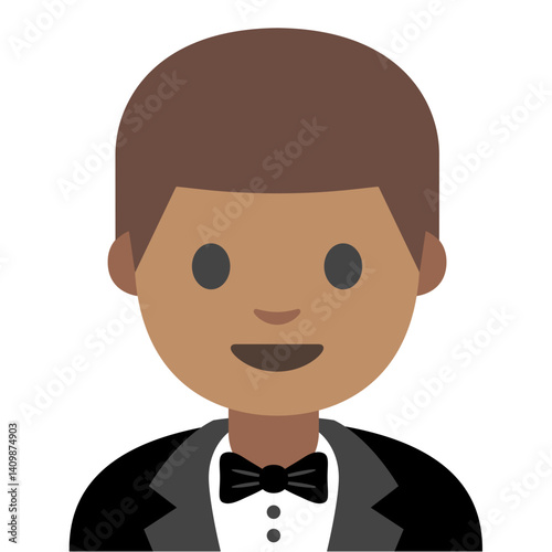 Man in Tuxedo: Medium Skin
