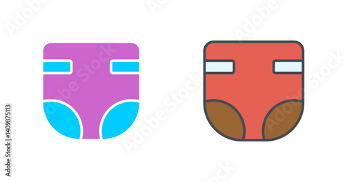 Diaper Changing Icon Design