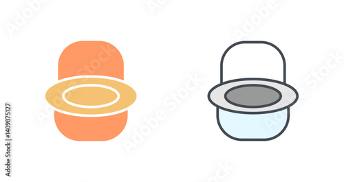 Potty Training Icon Design