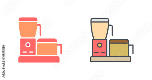 Food Processor Icon Design