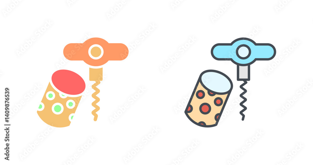 Wine Cork Icon Design Wine Cork Icon Design