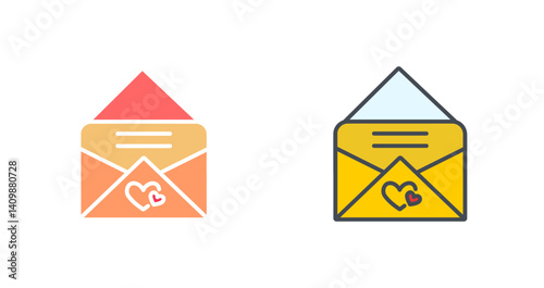 Love Letter Icon Design
