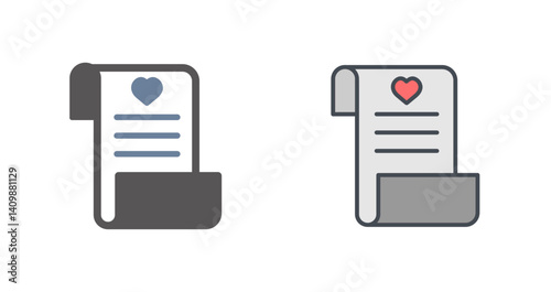 Wishlist Icon Design
