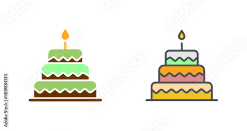 Cake Icon Design