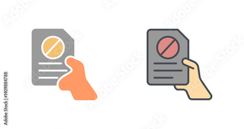Resignation Icon Design