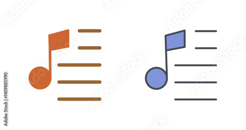 Party Playlist Icon Design