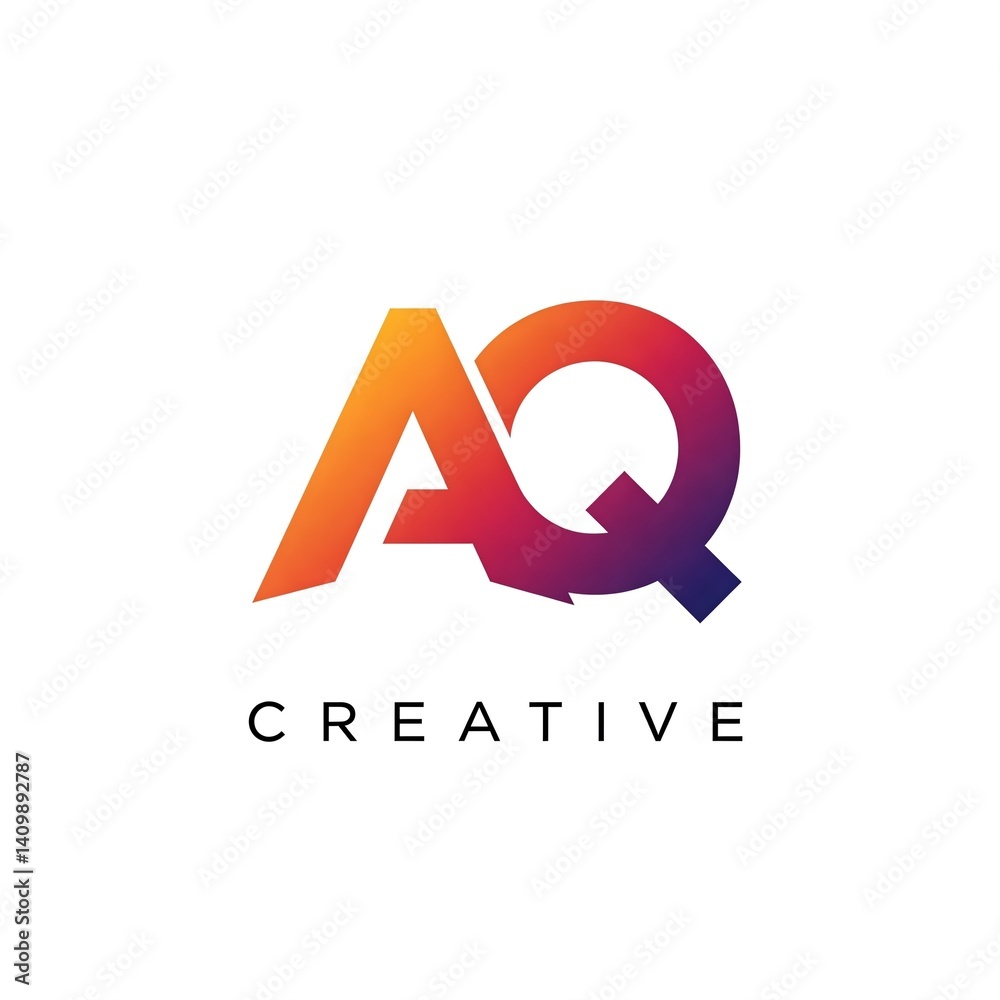AQ Logo Design – Modern Minimal Brand Identity AQ Logo Design – Modern Minimal Brand Identity