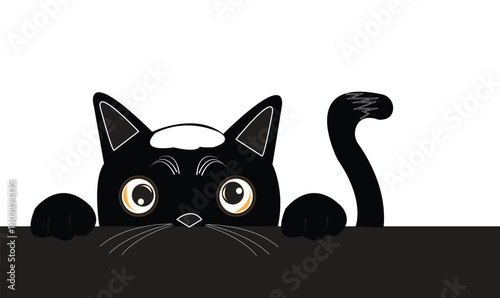 Cat emoji icon vector image.