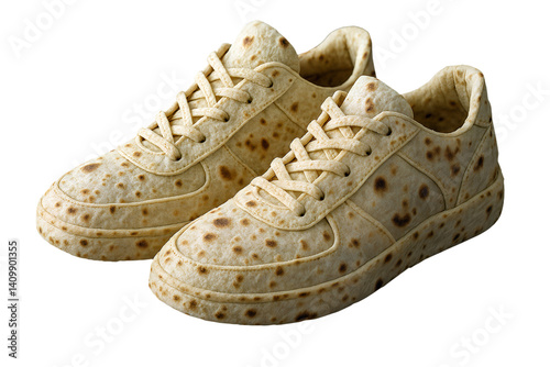 Pita trainers on a transparent background 