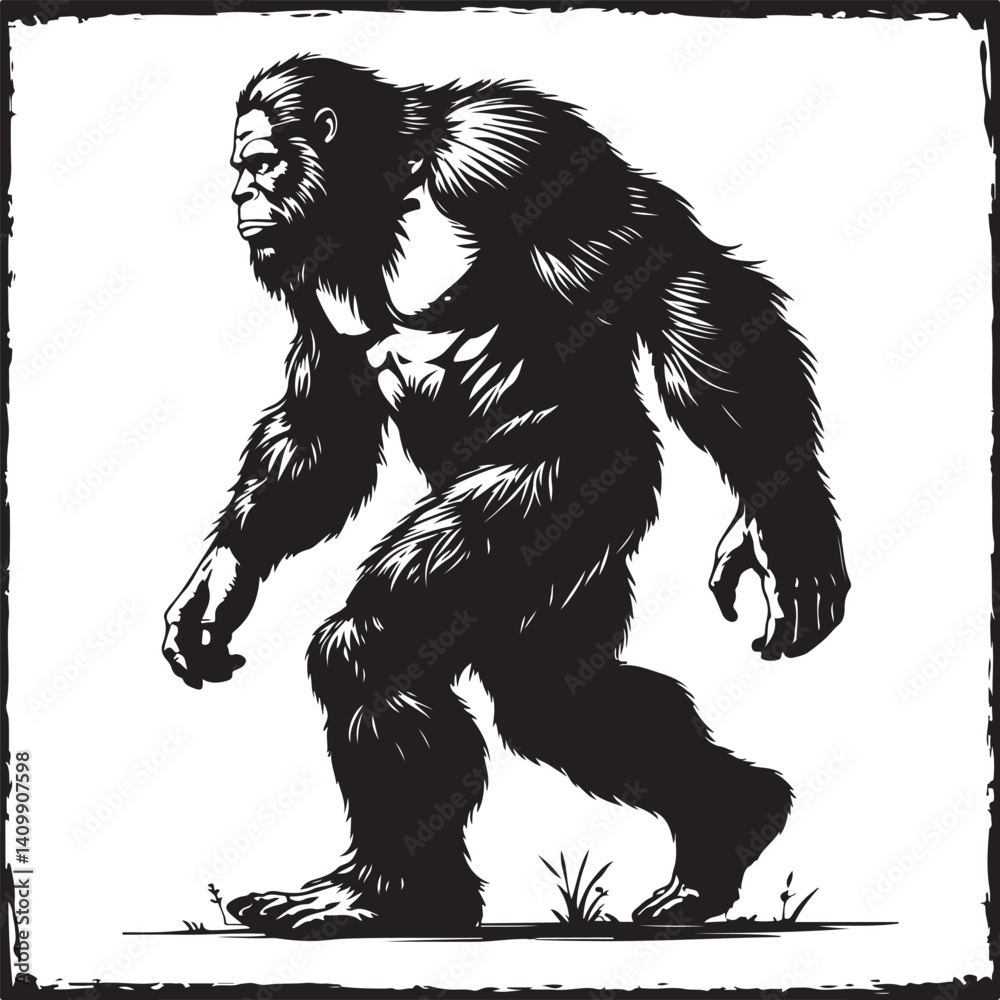 Walking Bigfoot Silhouette – Mythical Creature Illustration
Sasquatch in Motion – Hand-Drawn Forest Legend Art
Monochrome Yeti Sketch – Cryptid in the Wild
Walking Bigfoot Silhouette – Mythical Creature Illustration
Sasquatch in Motion – Hand-Drawn Forest Legend Art
Monochrome Yeti Sketch – Cryptid in the Wild