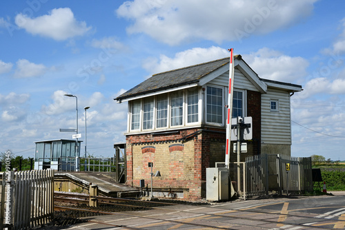 Canvas-taulu Shippea Hill Railway Station, Cambridgeshire