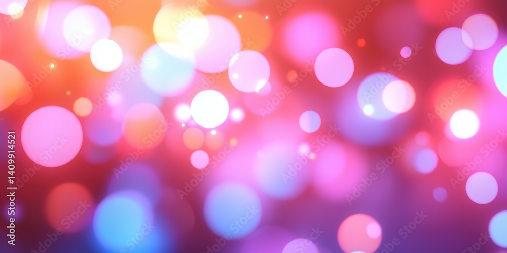 A vibrant display of colorful bokeh lights in shades of pink, blue, and yellow, creating a dreamy and festive atmosphere. A vibrant display of colorful bokeh lights in shades of pink, blue, and yellow, creating a dreamy and festive atmosphere.