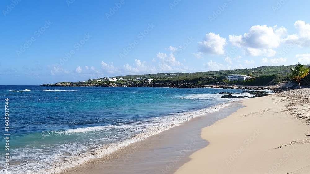 Dune beach panorama Dune beach panorama
