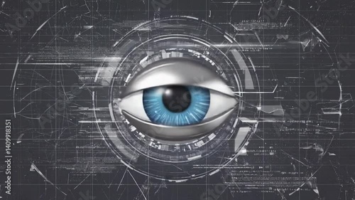Digital eye surveillance technology