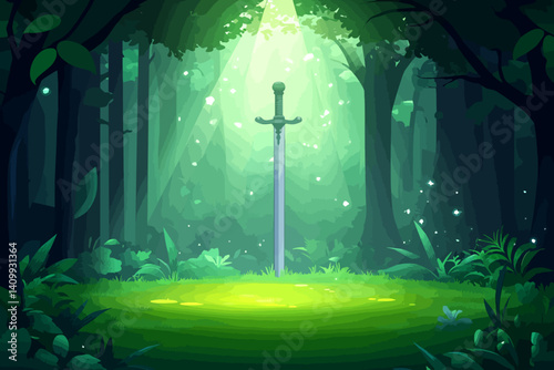 Sword monument landscape 
