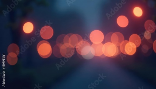Subtle bokeh lights on a muted tone background, ideal for introductory screens , wallpaper, light