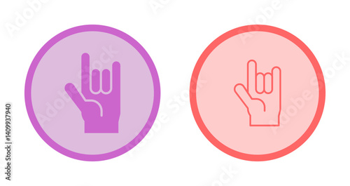 Love You Gesture Icon Design