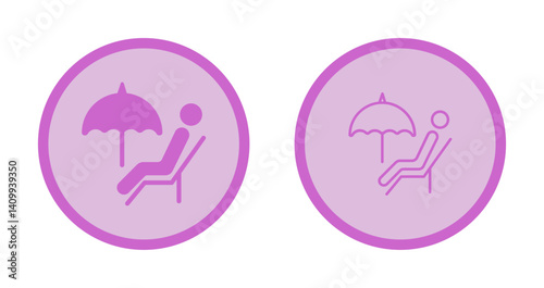 Relaxing Day Icon Design