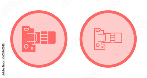 DSLR Essentials Icon Design