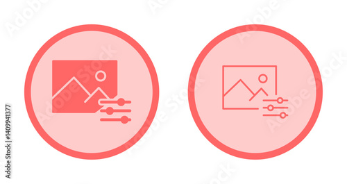 Photo Editing Tools Icon Design