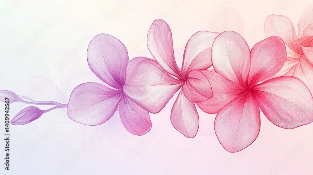 Obraz premium abstract flower background