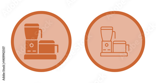 Food Processor Icon Design