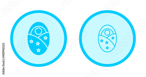 Swaddle Time Icon Design