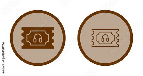 Support Ticket Icon Design