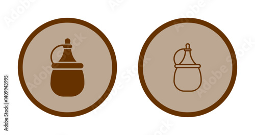Wine Carafe Icon Design
