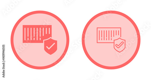 Barcode Access Icon Design