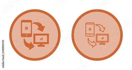Synchronization Icon Design