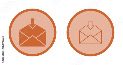 Receive Icon Icon Design