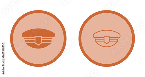Postman Hat Icon Design