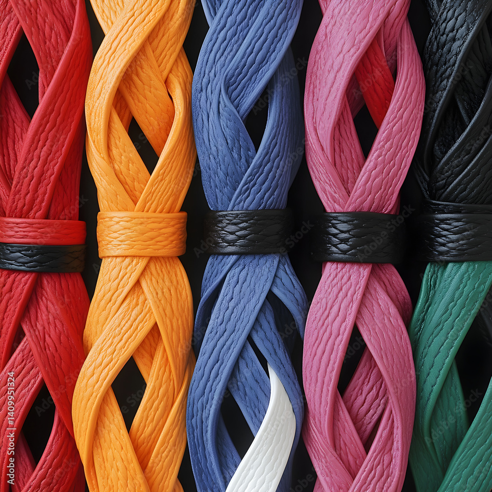 The Journey of Mastery: A Kaleidoscope of Karate Belts in the Art of Discipline and Growth